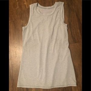 Light blue/grey cut out tank